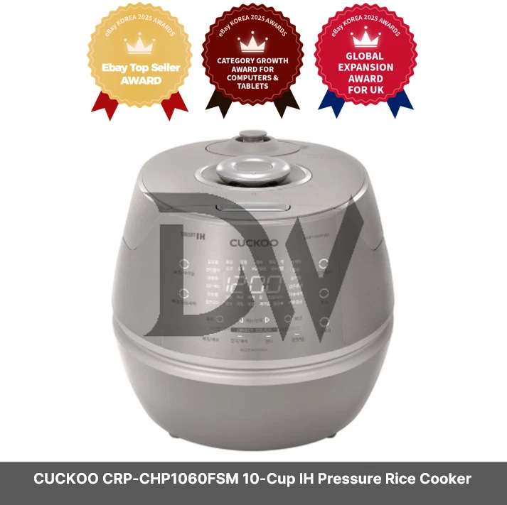 CUCKOO CRP-CHP1060FSM 10-Cup IH Pressure Rice Cooker Grace Silver / 220V/EU PLUG
Opens in a new wind