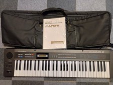 ROLAND Alpha Juno 2 61 Key Polyphonic Analog Synthesizer Used Keyboard 4