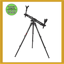 BOG 1100473 DeathGrip Aluminum Tripod Shooting Rest Adjustable Clamp Black NEW