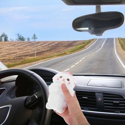  Auto-plüschpuppen-dekoration Autoscheibenwischer-dekoration Süßes Autozubehör