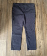 Old Navy High Rise Pixie Skinny Pants Secret Smooth Pockets Navy Blue Womens 16
