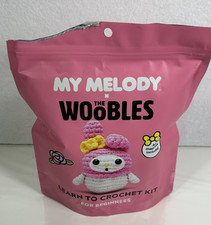 NEW The Woobles Beginner Crochet Kit  Hello Kitty MY MELODY  B55