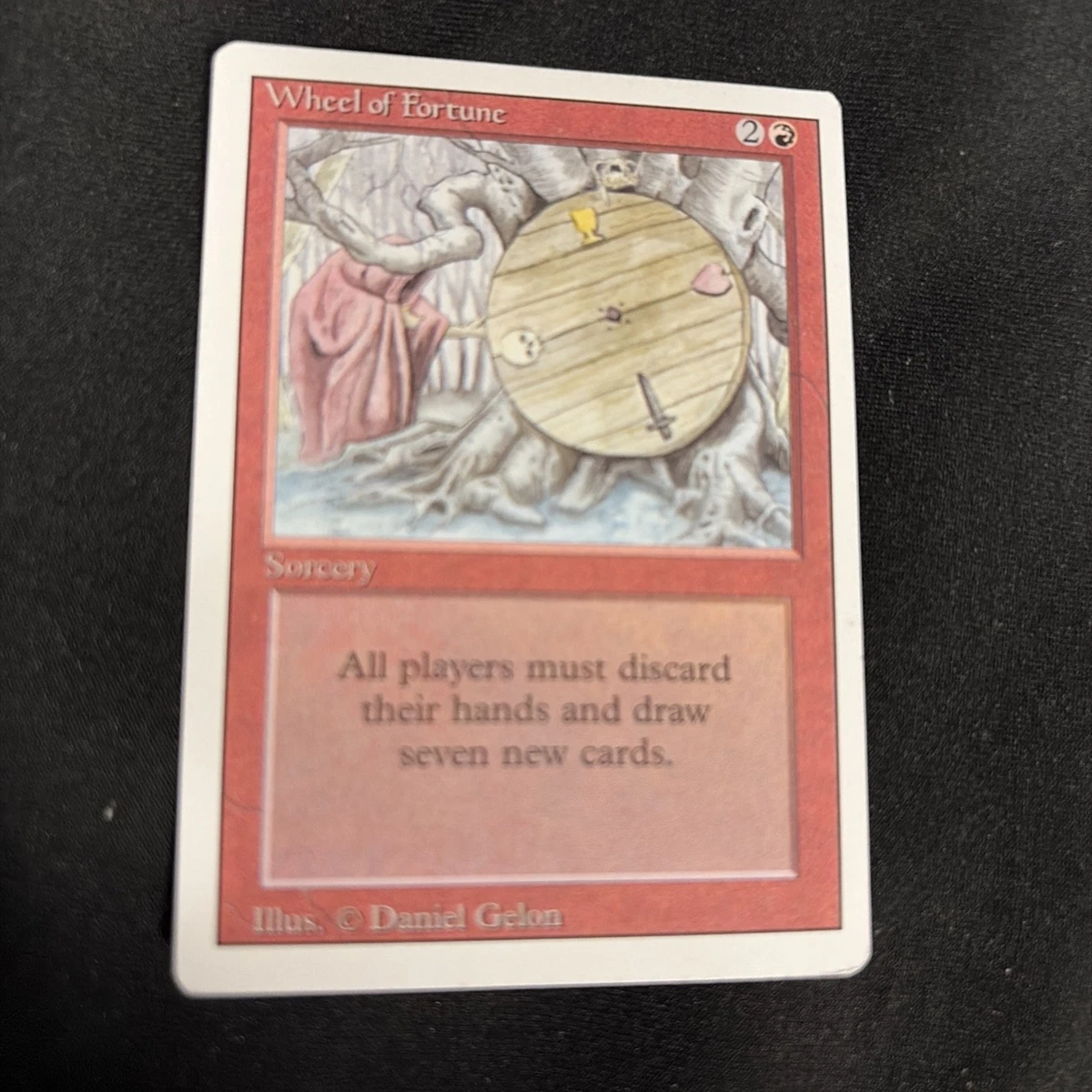 Wheel Of Fortune In Individual Magic: The Gathering Cards for sale