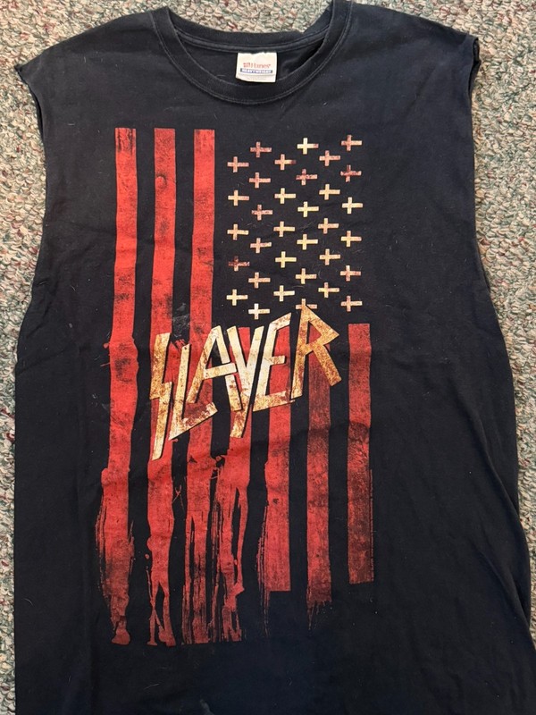 Vintage Slayer Shirt Medium