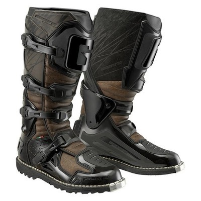 Gaerne Fastback Endurance Enduro Boots Black Brown Size 9 2197-013-09