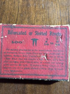 Bifurcated Or Slotted Rivets 4/16-8/16 In Original Box