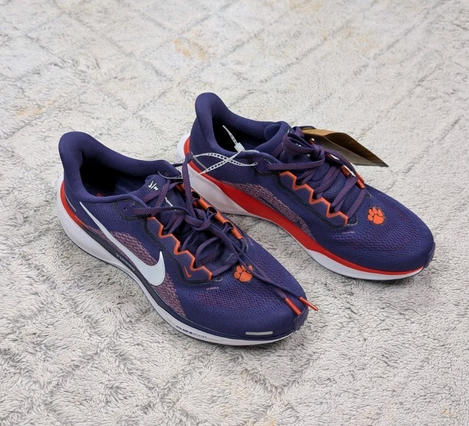 NEW Nike Air Zoom Pegasus 41 Clemson Tigers Running Shoes FZ5108-500 Size 11.5 Buy Nike Air Zoom Pegasus 41  main image 2