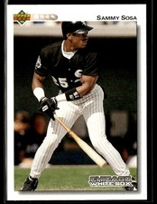 1992 Upper Deck #438 Sammy Sosa White Sox Baseball Card 1303H