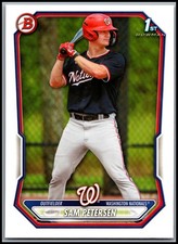 2026 Bowman #BP-122 Sam Petersen Prospects Washington Nationals