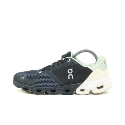 On Damen Cloudstratus Sneaker Schwarz/Mint Mesh Atmungsaktiv Laufschuhe EU 40