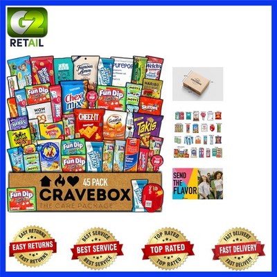 Delicious Assorted Snacks Gift Basket - 45 Count Ideal for Sharing & Celebrating