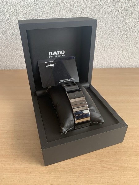 Rado Ceramica - Full Set | Silberfarbene Unisex Quarzuhr