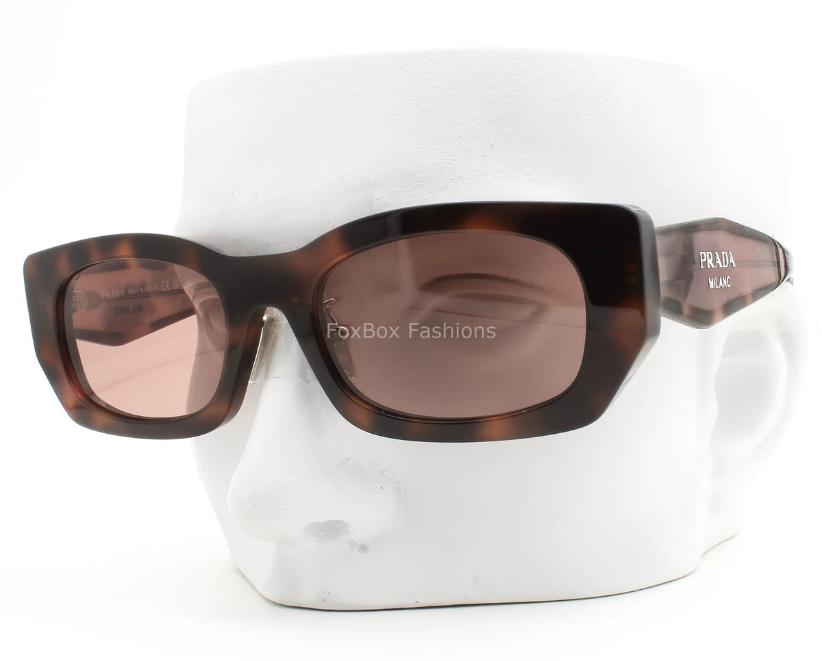 PRADA Brown Oval Sunglasses for Women for sale | eBay
