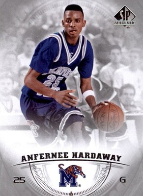 2013-14 SP Authentic #9 Anfernee (Penny) Hardaway Memphis Tigers Orlando Magic