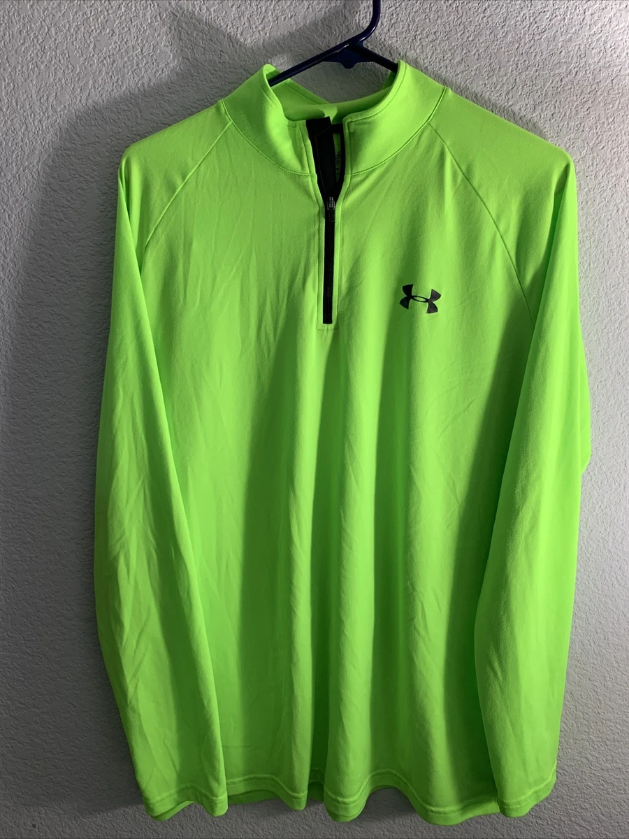 Green under armour quarter clearance zip