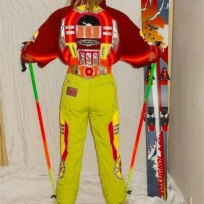 Men's Vintage Bogner Jukebox Ski Suit Size 40M