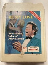 8 Track Cassette - Mario Lanza - Be My Love - Tape 1