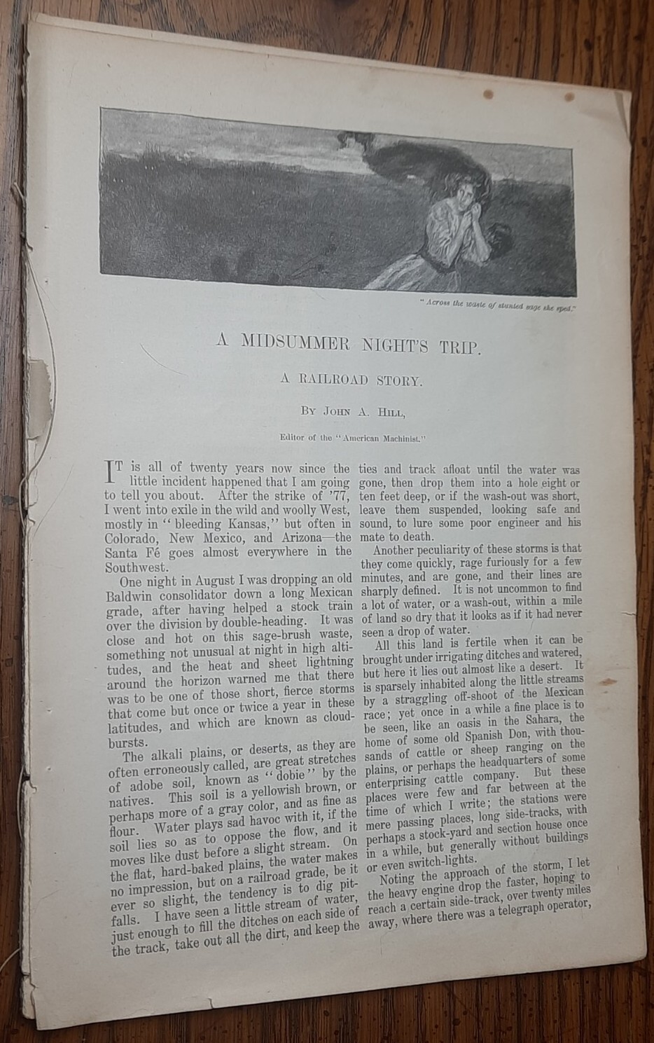 Midsummer Nights Trip Railroad Story Rowan Ride Across Cuba Dana's Civil War