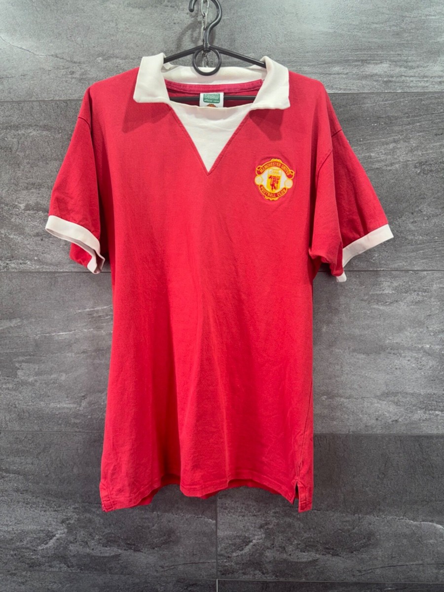 Manchester United Football Retro Shirt No.7 Mens Rare Size L