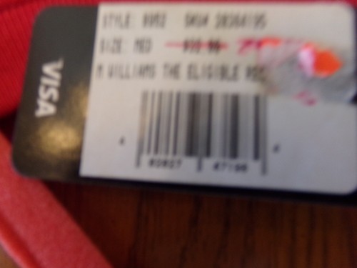 "Tampa Bay Buccaneers" NFL Authentic Player Williams RED Jersey Tee Size (M) $32 - Picture 12 of 12