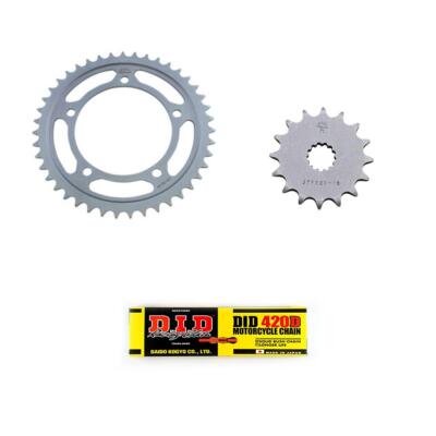 Kawasaki KDX125 SR 90-99 JT & DID Chain and Sprocket Kit