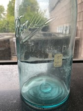 Tarro de albañil bola estándar 60 oz error antiguo raro