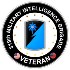 319th Military Intelligence Brigade Veteran Bumper Sticker Military Decal 5"