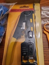 Solsop Pass Through RJ45 Crimp Tool Kit Ethernet Crimper CAT5 Cat5e Cat6 Crimpin