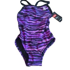TYR Womens Diamondfit Swimsuit Size 28 CCR7A NWT