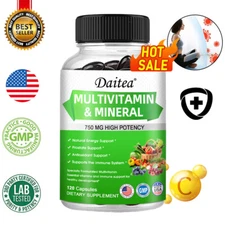 Multivitamin Capsules -Energy & Endurance - Immune and Antioxidant Support