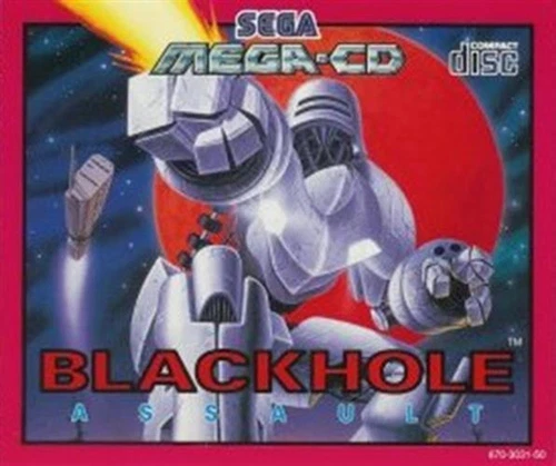 Blackhole Assault - Sega Mega CD Action Adventure Fighting Video Game Boxed