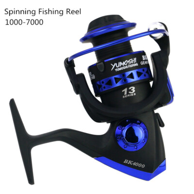 Spinning Fishing Reels Saltwater Wheel Right Left 5.5:1 High Speed 1000-7000 US