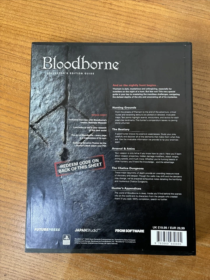 Bloodborne - Collector's Edition Strategy Guide (Hardcover, 2015) - Image 3 of 4