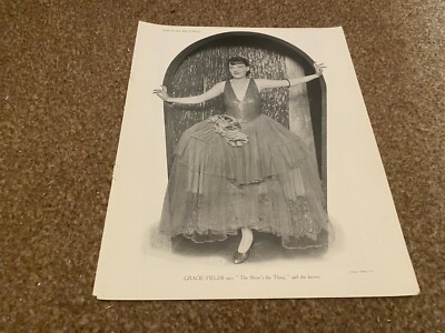 PLPS23 ILLUSTRATION 11X8 GRACIE FIELDS