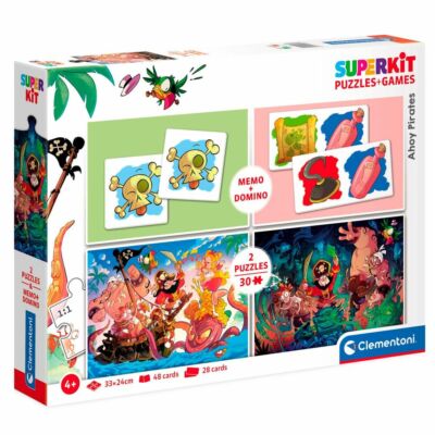 Clementoni Puzzle 2x30 Teile  Ahoy Pirates SuperKit                     (20266)