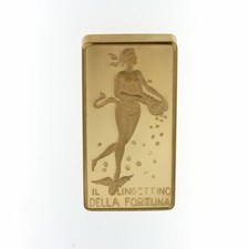 25.2 GRAM 18KT GOLD 750% UNOAERRE GOLD BULLION 18K FORTUNE BAR 4107.40 per troy oz