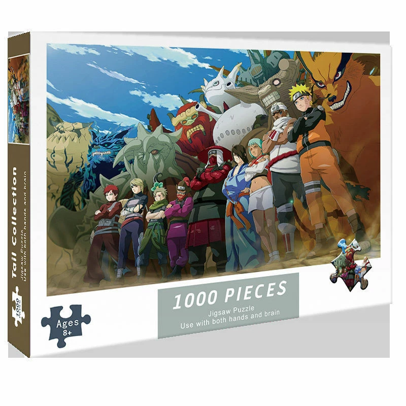 Naruto One Piece Japanese Anime 1000 Piece Jigsaw Puzzle Adults Kids Gift Xmas - Image 4 of 4