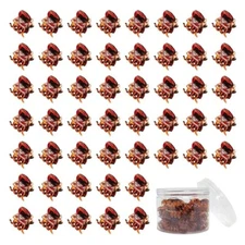 50 Pcs Mini Hair Claw Clips for Girls Women Small Hair Clips Tiny Plastic Jaw Cl