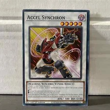 1ST EDITION ACCEL SYNCHRON 2020 LDS3-EN120 YUGIOH CARD (LP/MP)
