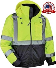 Sudadera Con Capucha De Seguridad Alta Visibilidad Para Hombres Ropa De Trabajo