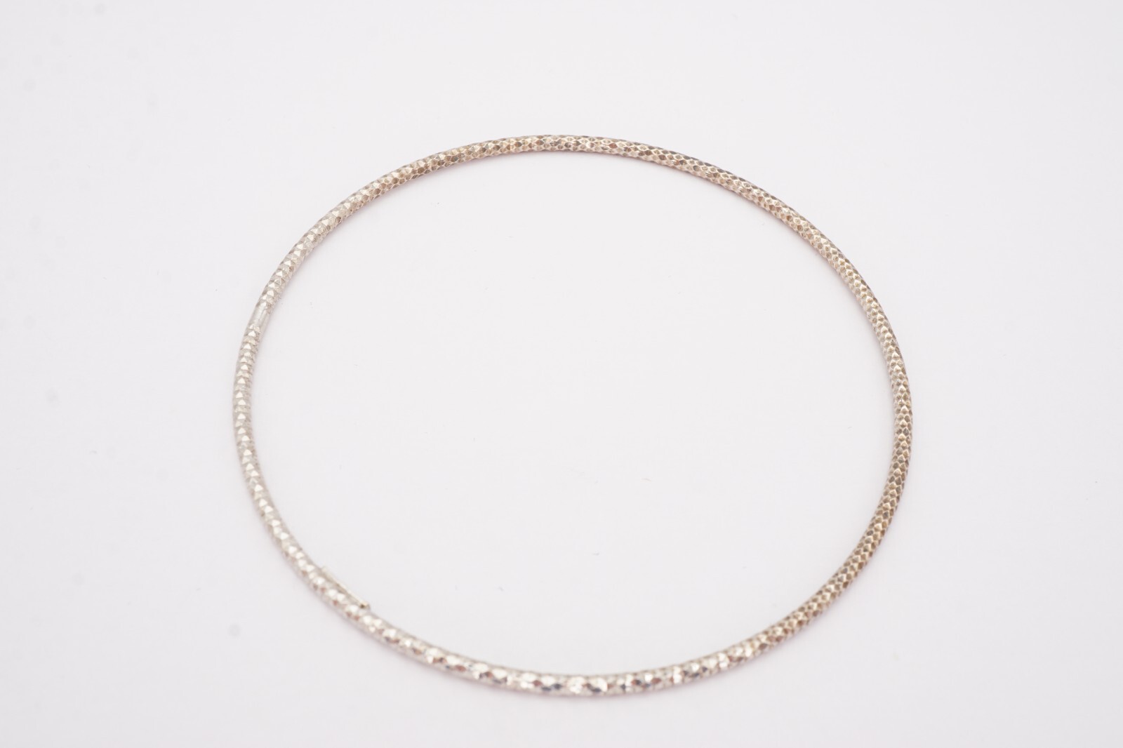 Sterling Silver 925 4 Stacking Bangle Bracelets 8… - image 4