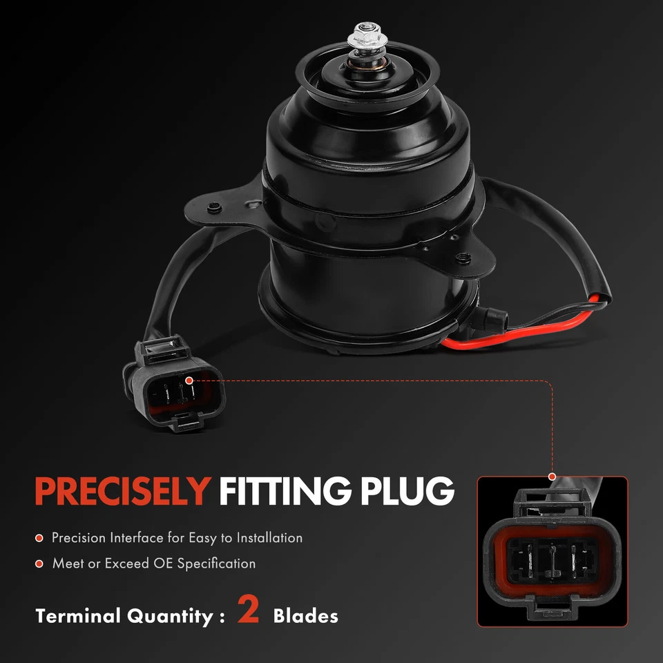 Radiator Fan Motor for Honda Civic Accord Prelude Civic del Sol Acura TL Integra - Image 2 of 4