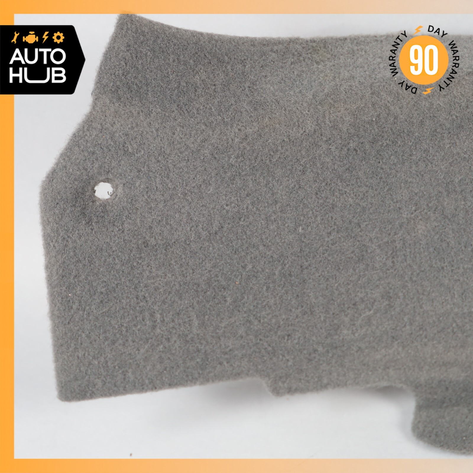 08-18 Maserati GranTurismo M145 Rear Trunk Lid Carpet Cover Trim Panel OEM