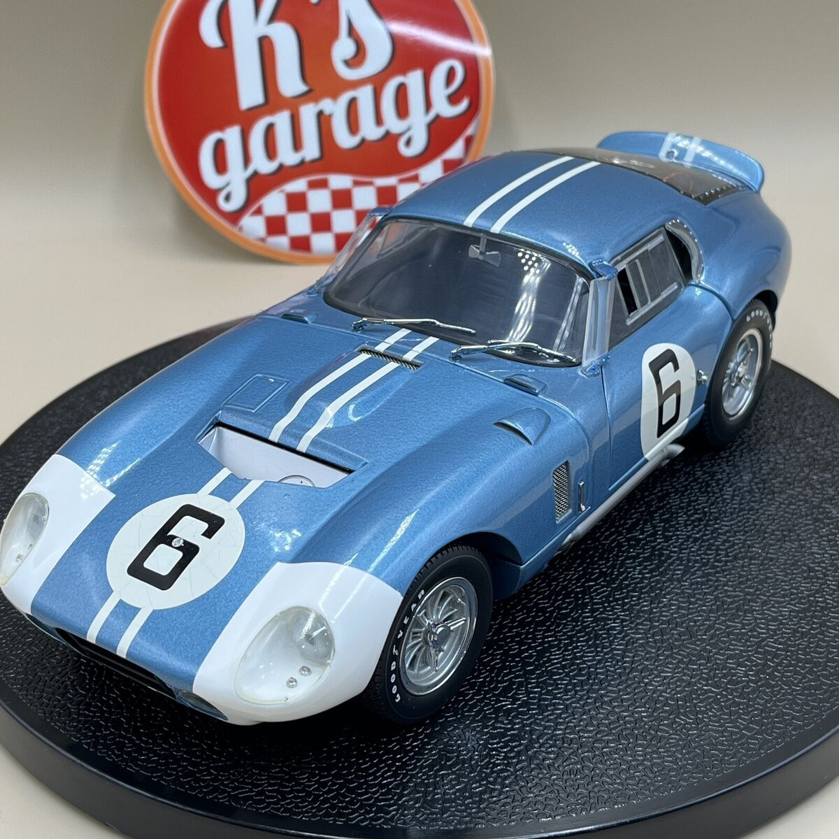 Exoto 1/18 Shelby Cobra Daytona Coupe #6 Blue 1964 ChrisAmon Exoto 1/18 Shelby Cobra Daytona Coupe #6 Blue 1964 ChrisAmon
