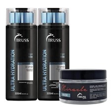 TRUSS Ultra Hydration Shampoo and Conditioner  Miracle Mask Set Bundle