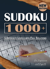 1020 Sudoku Puzzles for Adults Sudoku Puzzle Book for Adults. Easy to Hard Wi..