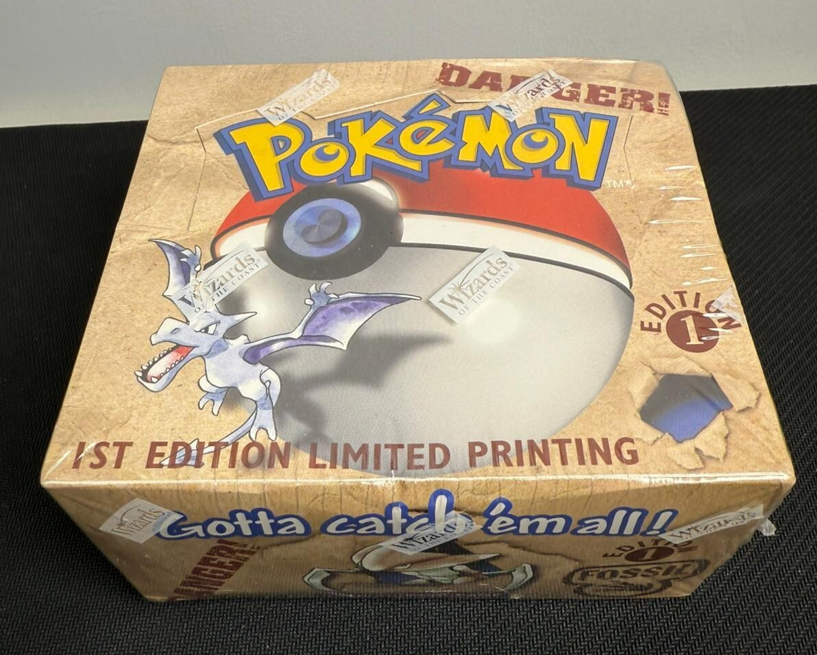 Pokemon 1st Edition Fossil Booster Box English (FACTORY SEALED