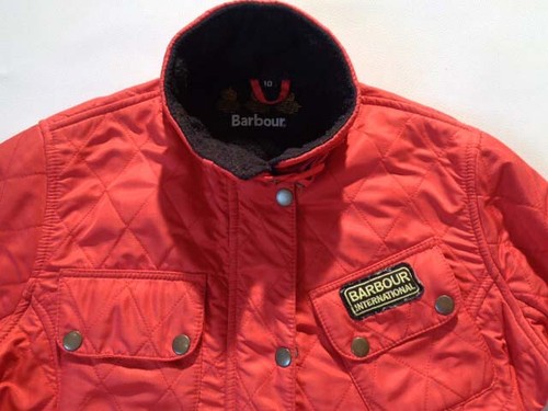BARBOUR International Jacke Steppjacke Gr.10 Gr.36 rot - Bild 2 von 4