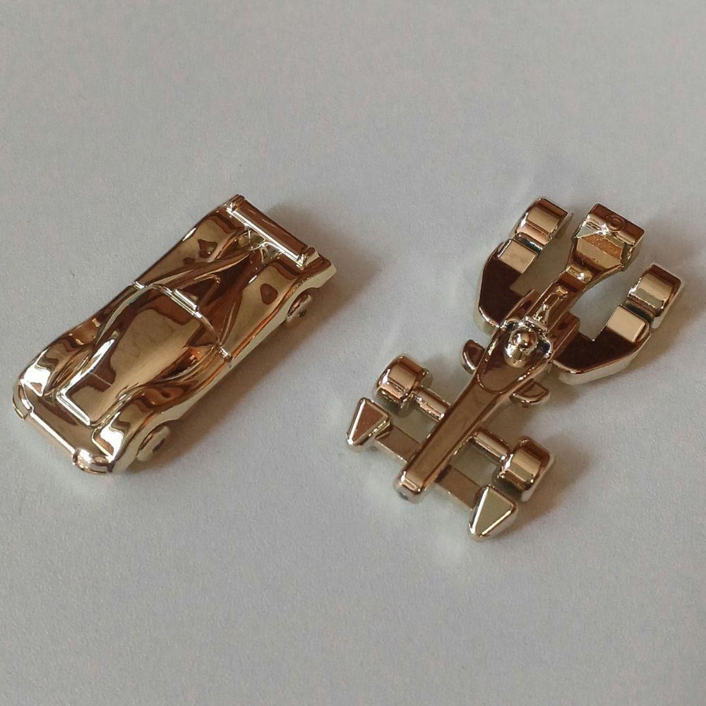 Fueramune Golden Cola Limited Gold Sports Car Set Of 2 Racing Cars