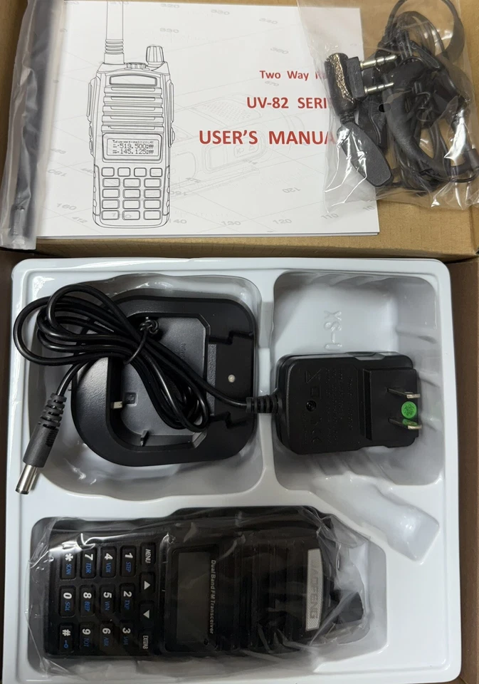Walkie Talkie Baofeng UV-82 Dual Band (Two-way Radio) NEW SET OF 2 - Image 3 of 3